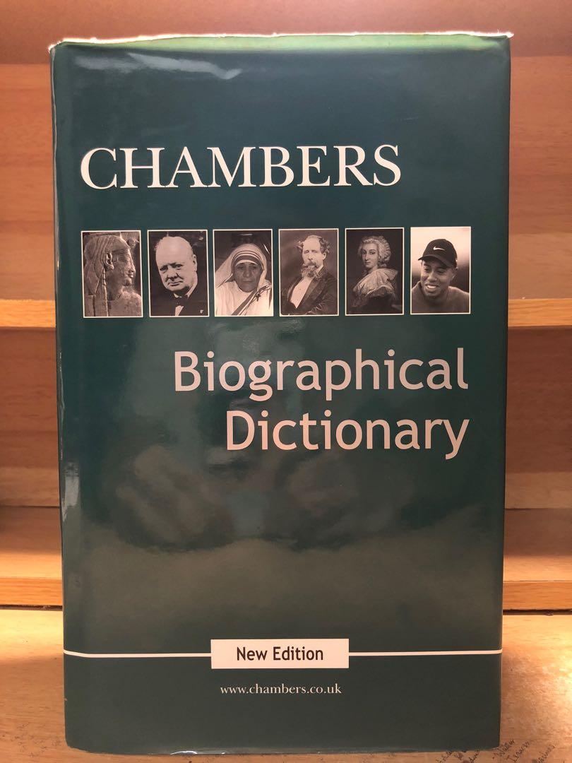 Biographical Dictionary by Chambers, Hobbies & Toys, Books & Magazines