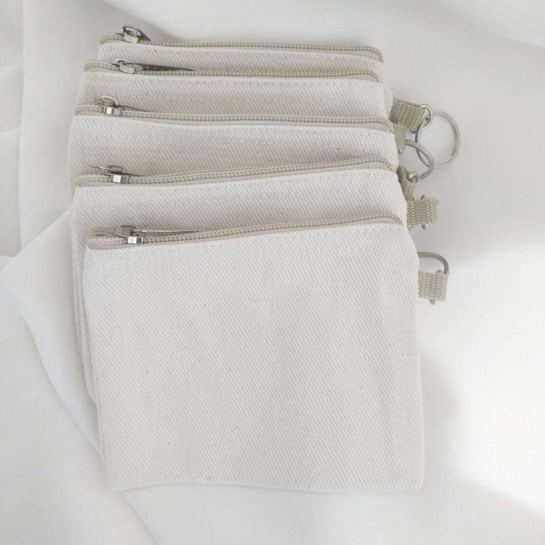 Blank canvas hotsell coin purse