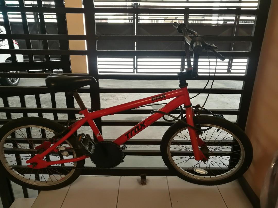 Trax sales bmx red