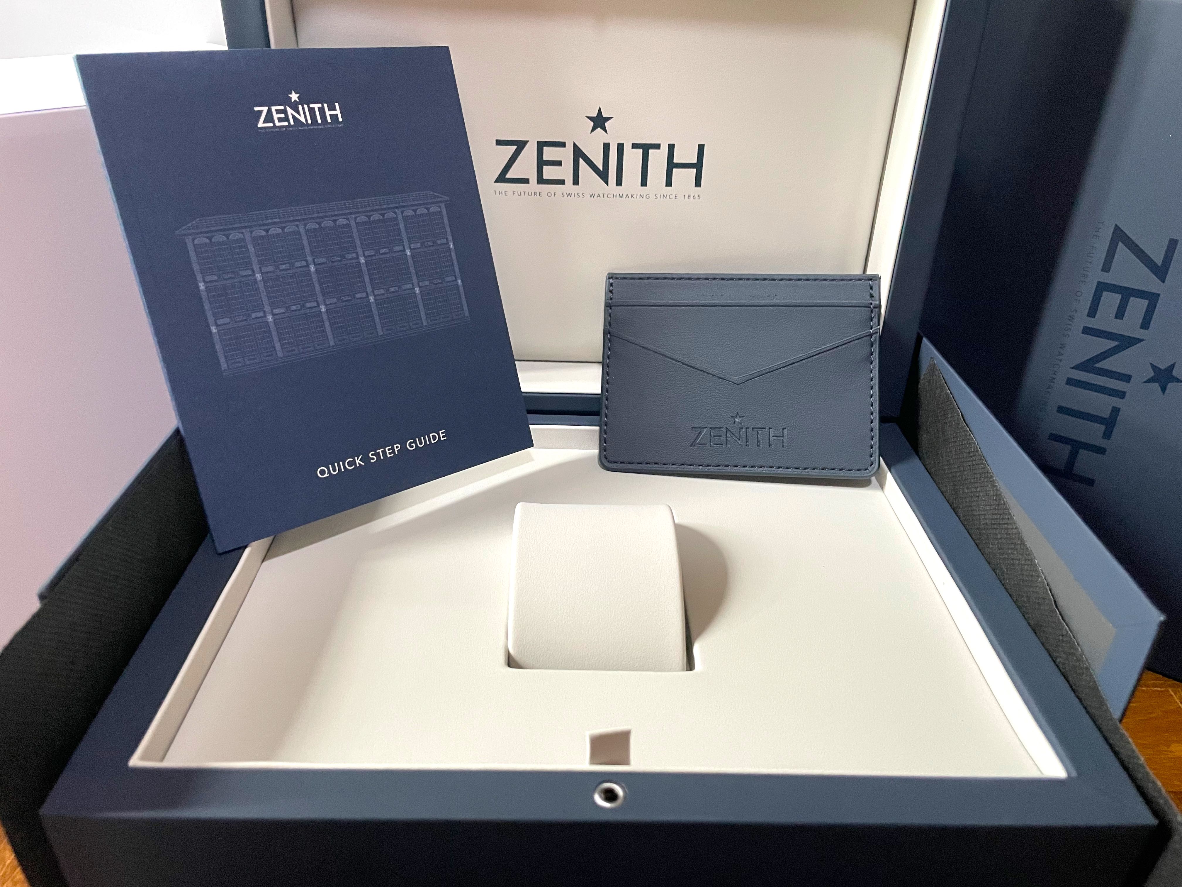 Zenith clearance watch box