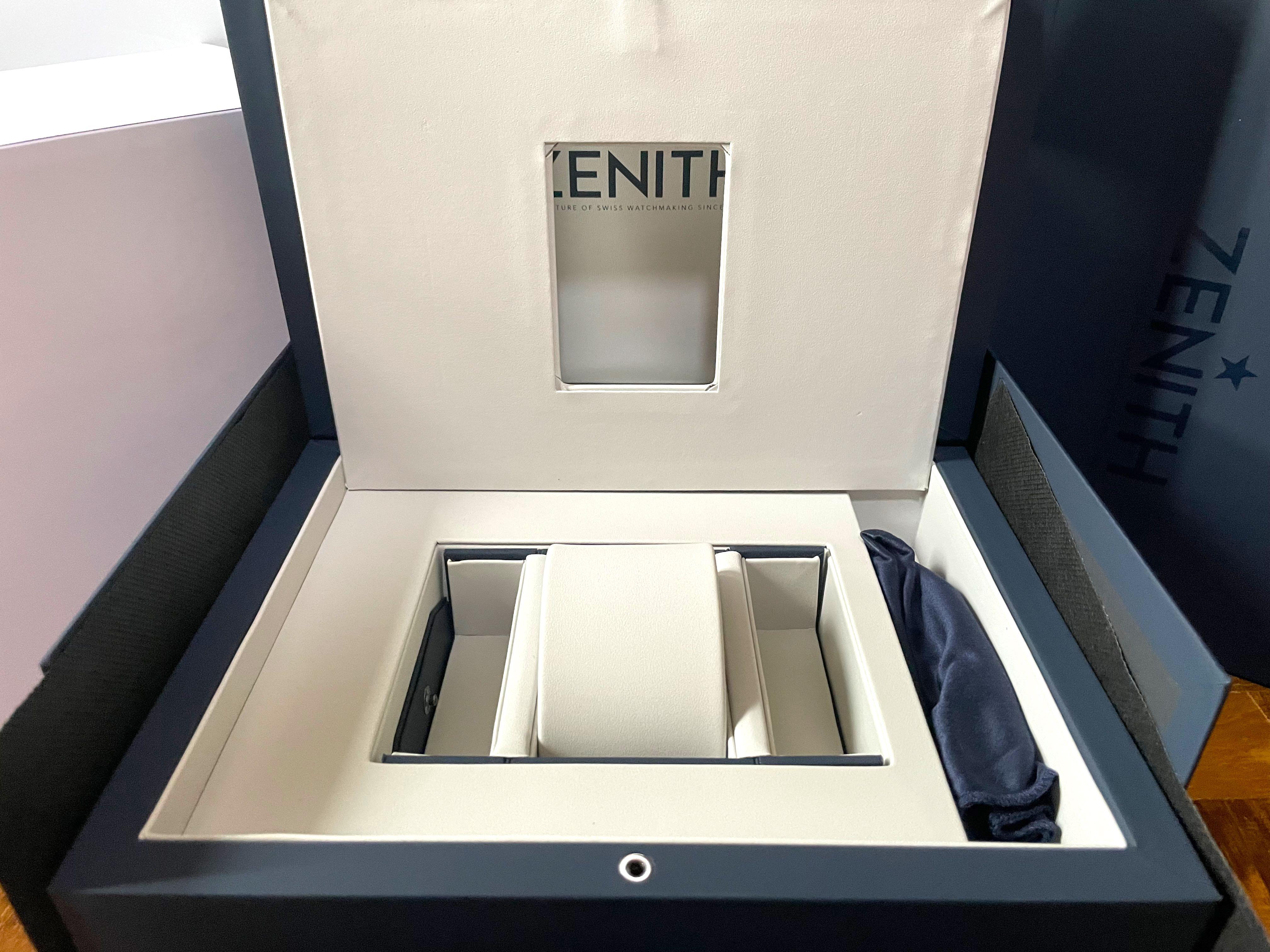 Zenith sales watch box