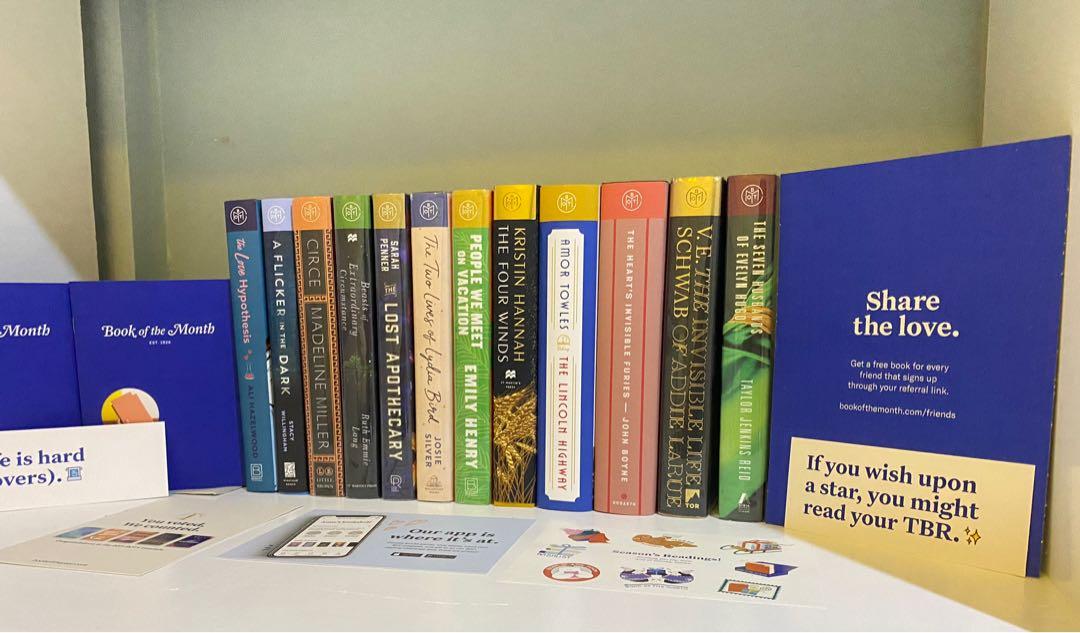 Book of the Month BOTM books, Hobbies & Toys, Books & Magazines