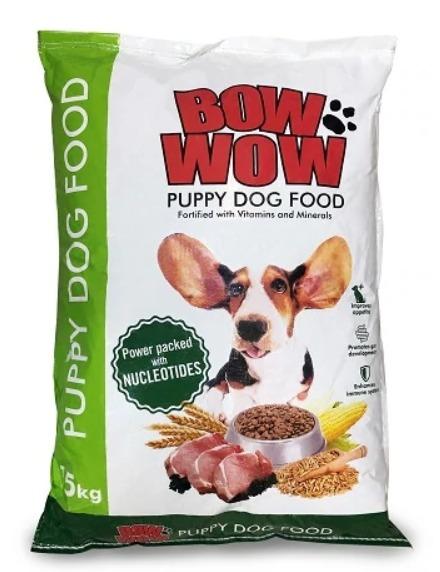 Bow wow dog food puppy sales