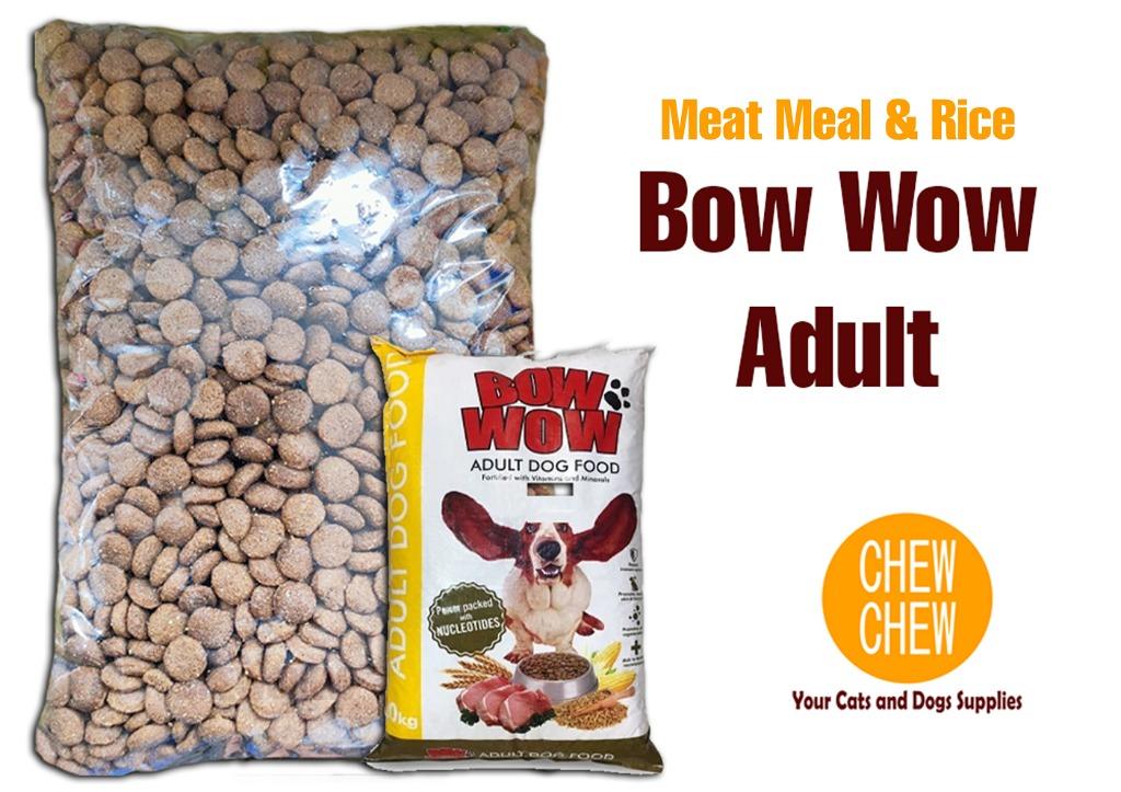 Bow wow sales maintenance dog food
