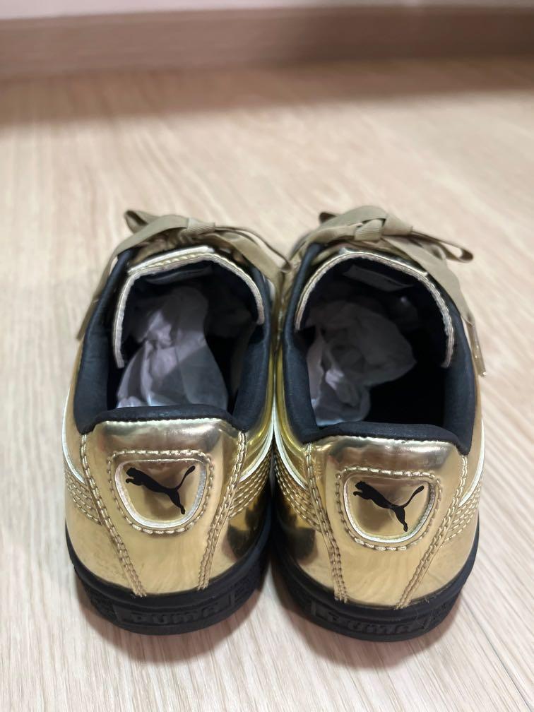 Gold puma outlet sneakers womens