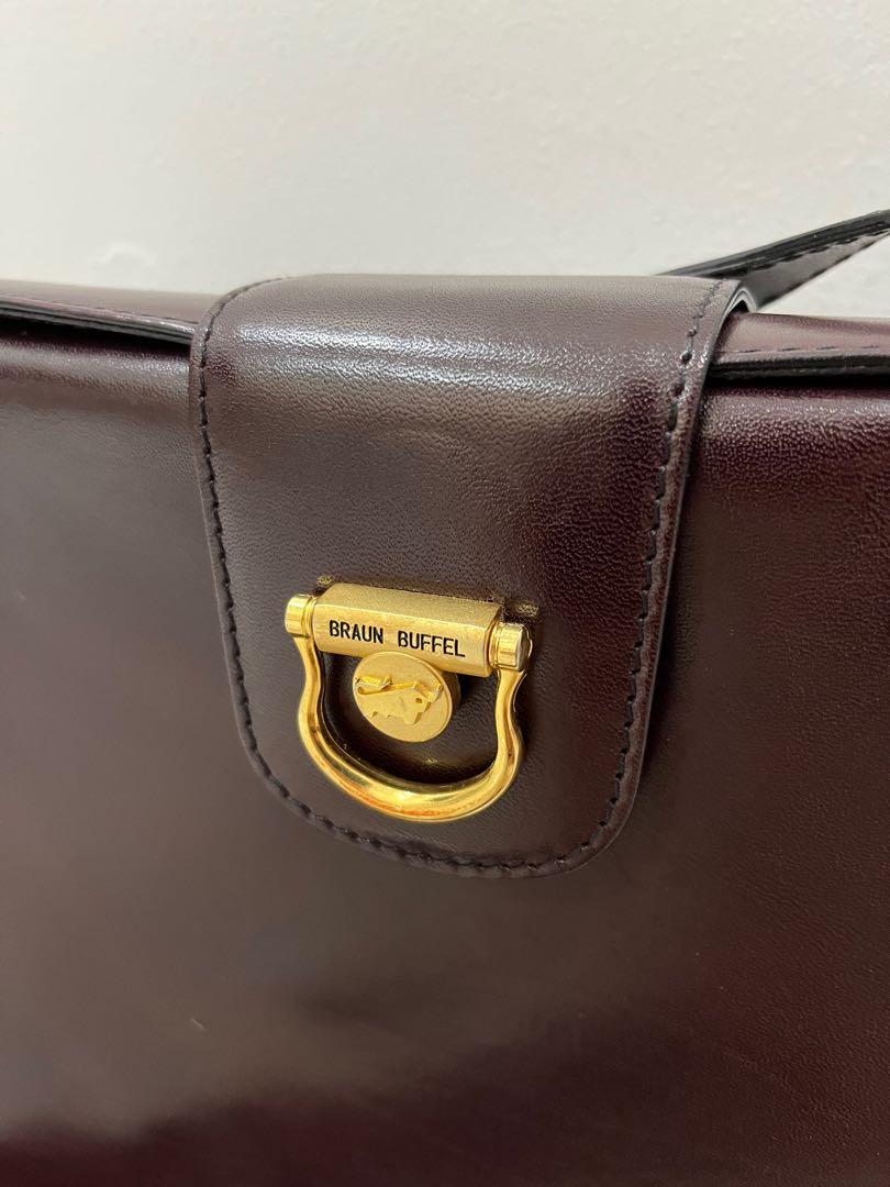 Braun Buffel Vintage Slingbag, Luxury, Bags & Wallets on Carousell