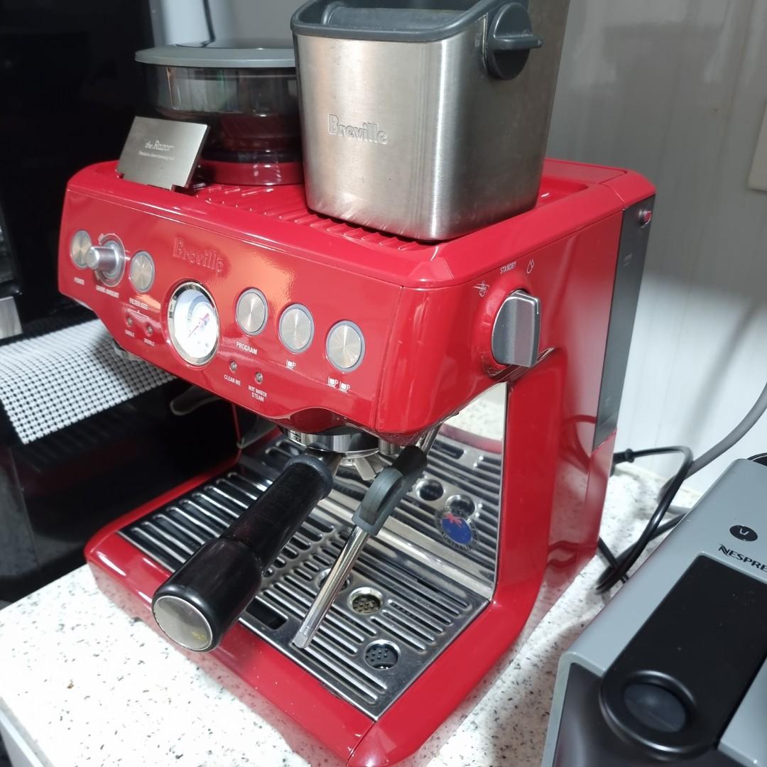 Breville Espresso Machine BES870CRN, TV & Home Appliances, Kitchen