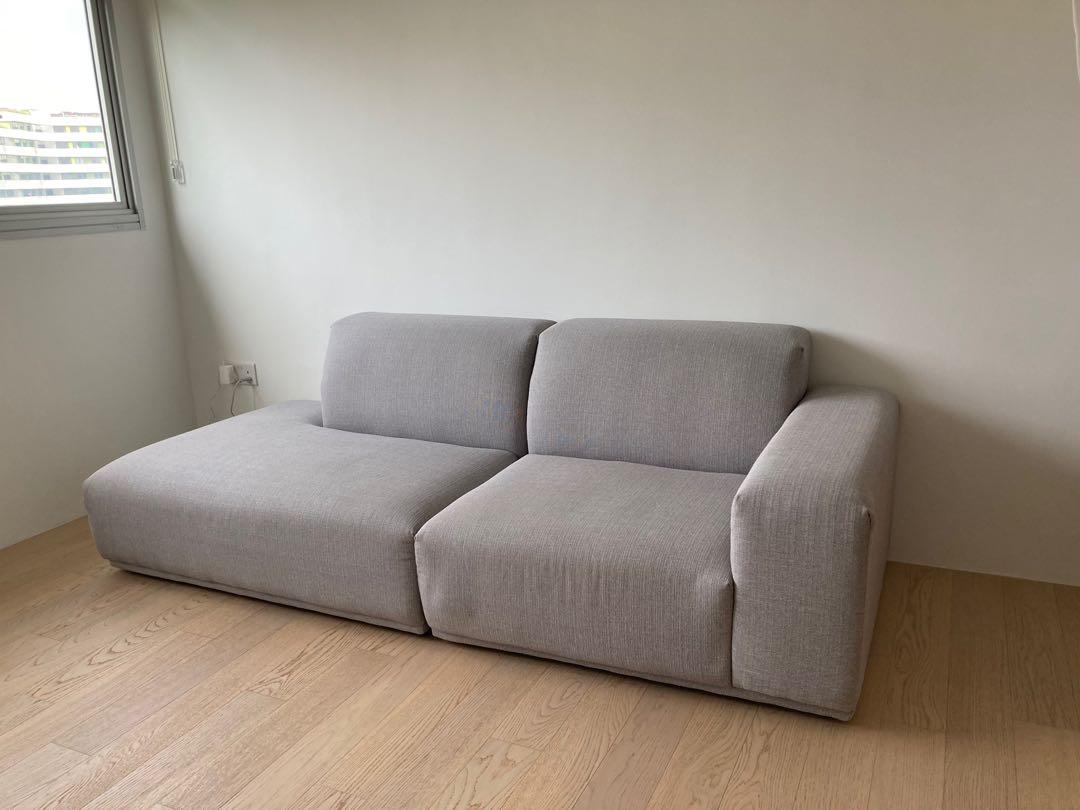 Castlery Todd Side Chaise Sofa Left Facing Furniture Home