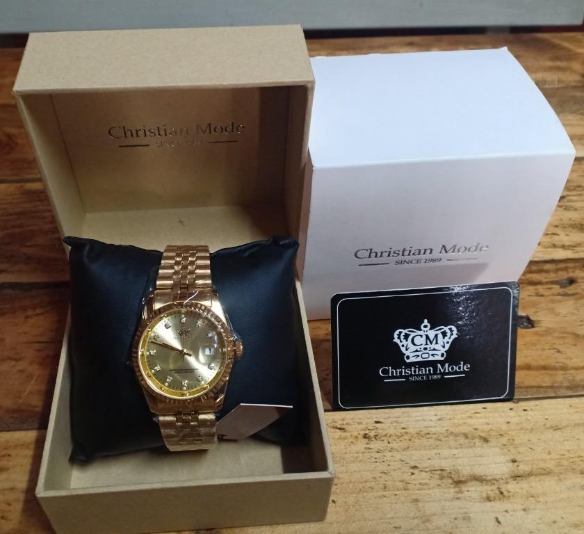 Christian mode deals swiss watch price