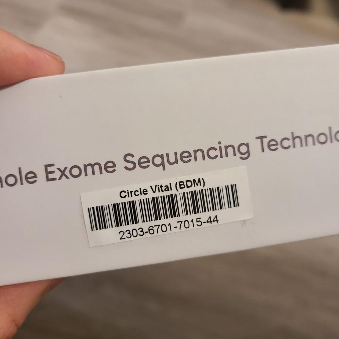 Circle vital DNA collector kit, 健康及營養食用品, 健康監測儀和體重秤 Carousell