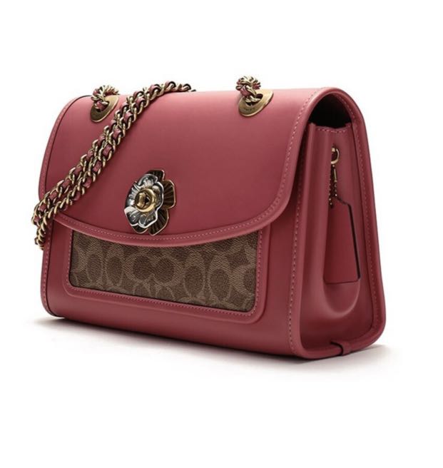 Coach signature parker shoulder bag top