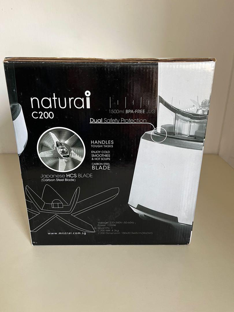 Super powerful Naturai Blender 1,200W) High Speed 1,500ml Jug, TV