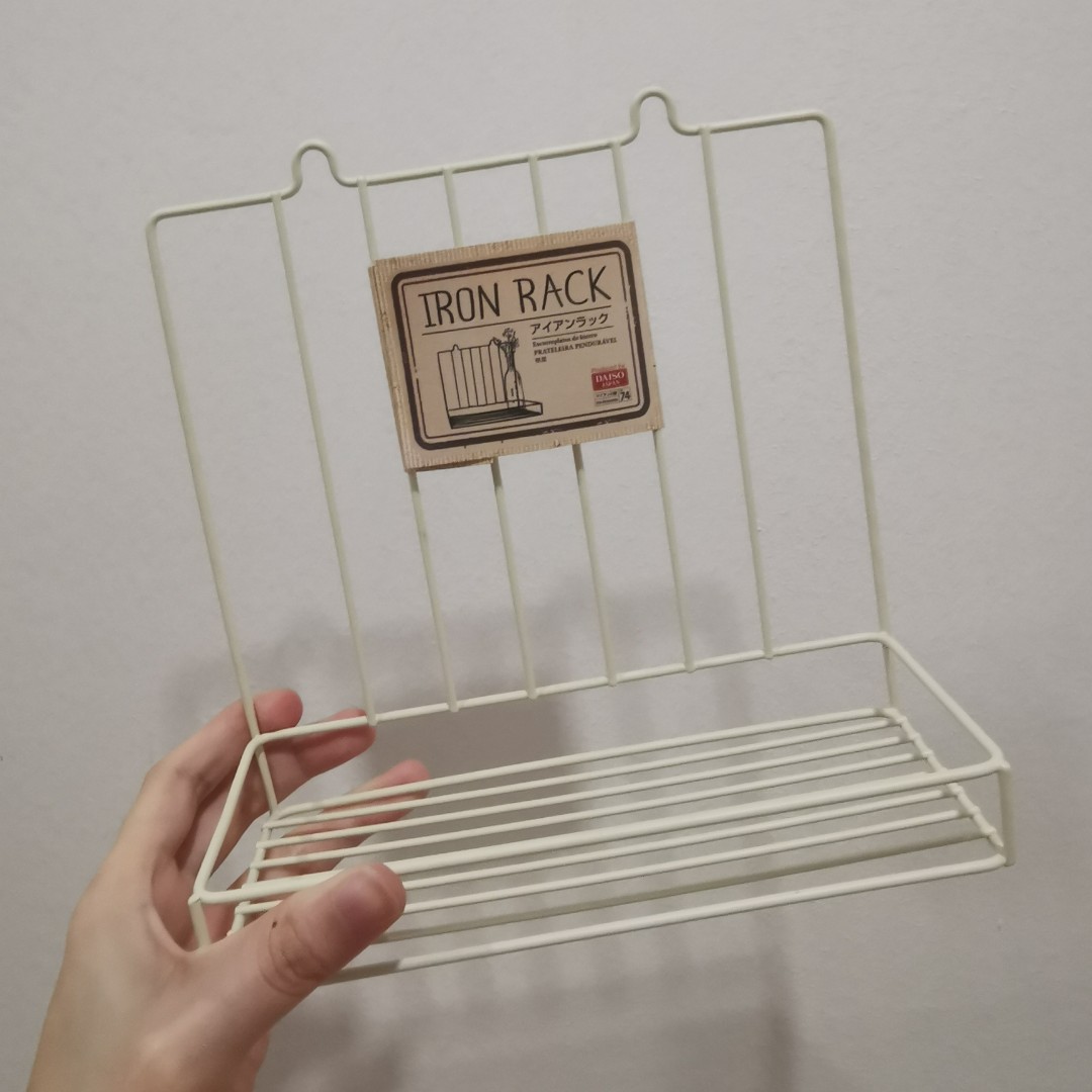 Daiso Iron Rack, Furniture & Home Living, Home Improvement