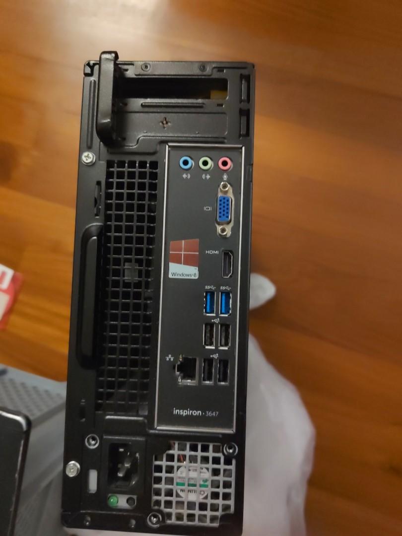 Dell Inspiron 3647 desktop pc, Computers & Tech, Desktops on Carousell