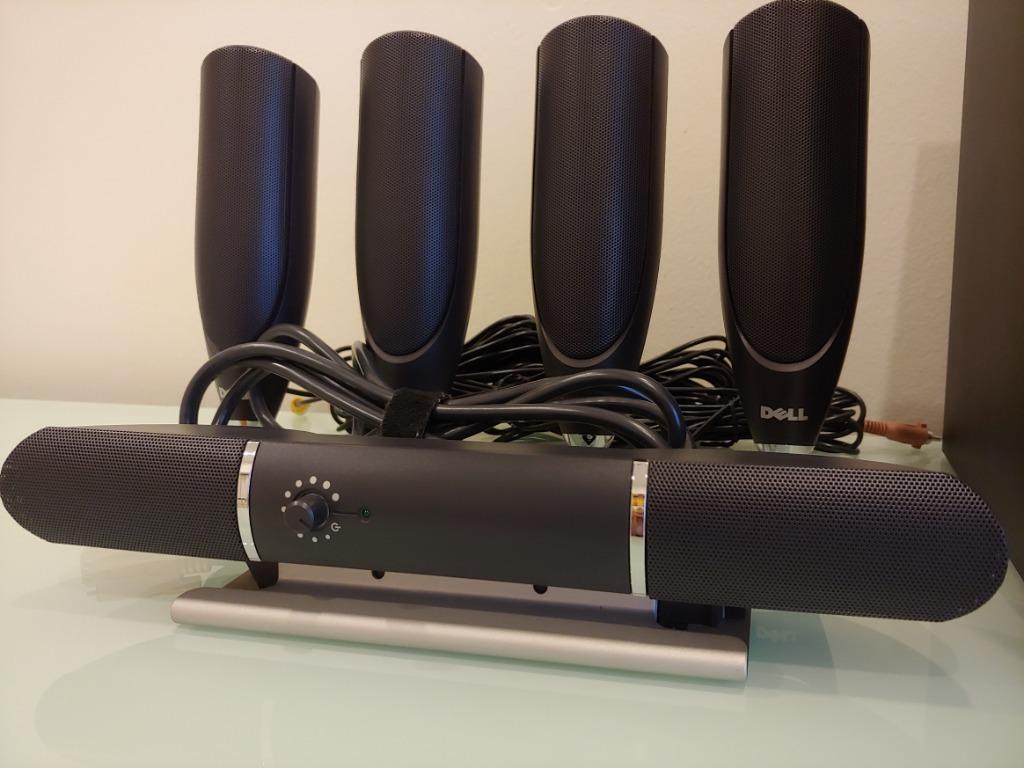 Dell MMS 5650 5.1 Channel 100W Surround Sound PC Speakers System