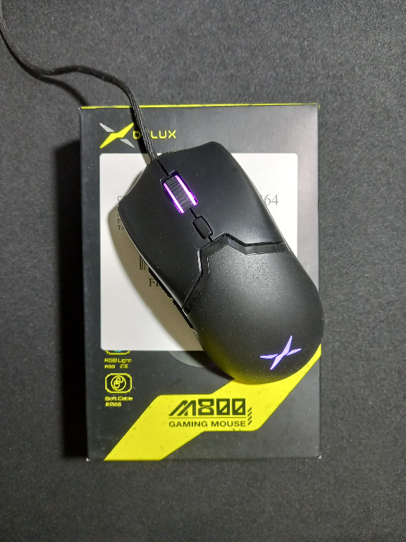 Delux m800 3389 wired Gaming Mouse, Computers & Tech, Parts ...
