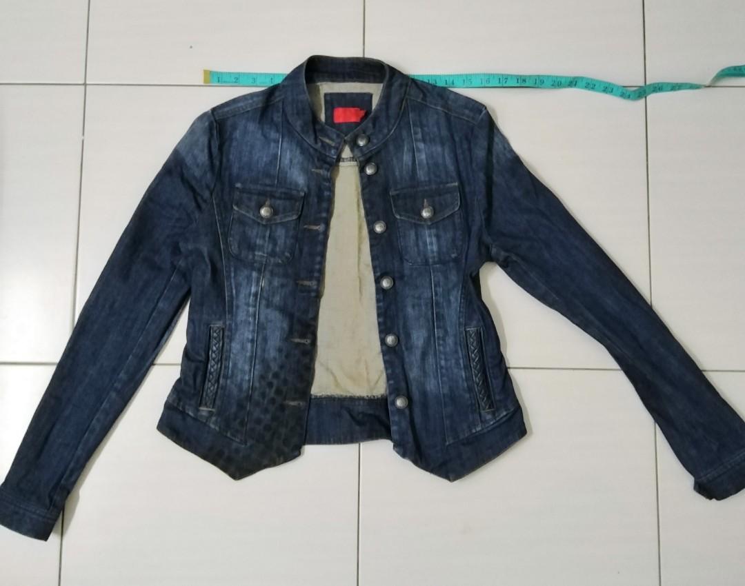 Denim jacket ELLE, Women's Fashion 