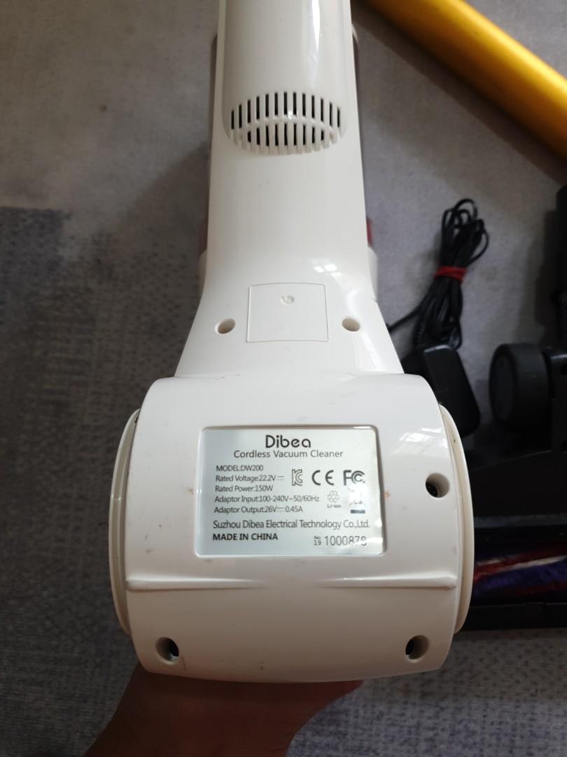 Dibea DW200 Cordless Vacumn cleaner