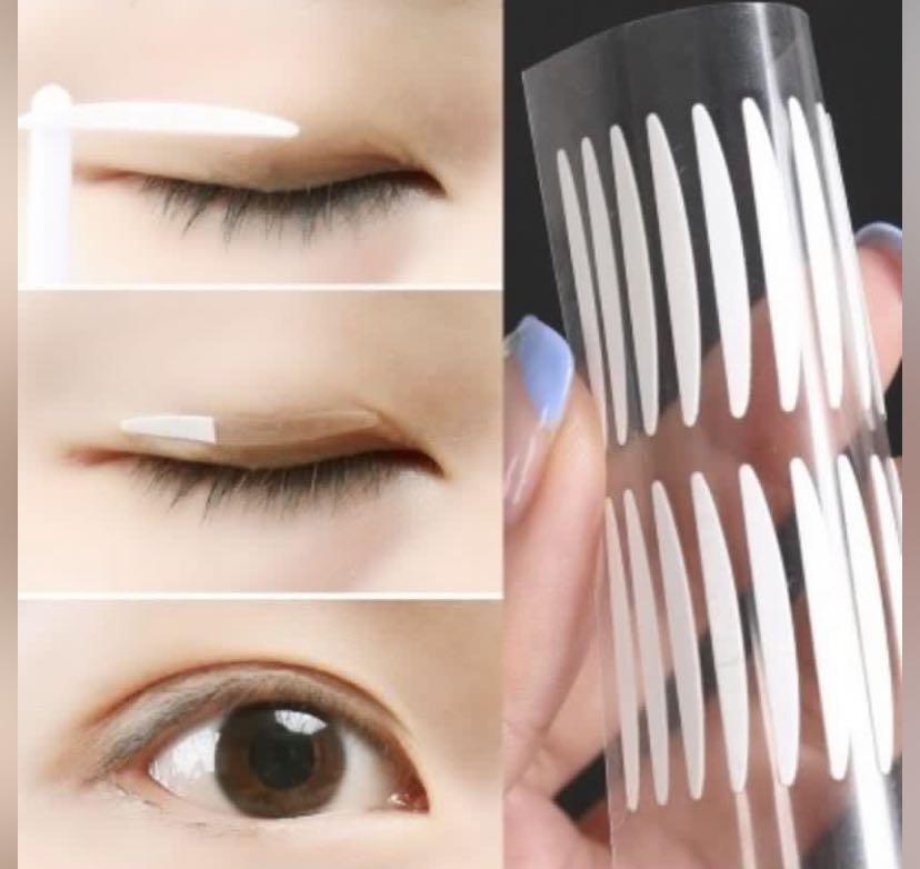 Double Sided Eyelid Tape 120pcs, Beauty & Personal Care, Face, Makeup