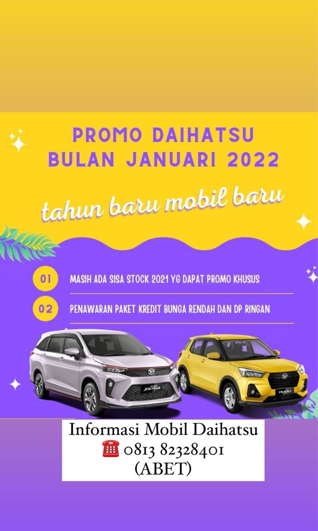 DP RINGAN Daihatsu Xenia mulai 16 jutaan. Daihatsu Fatmawati ...