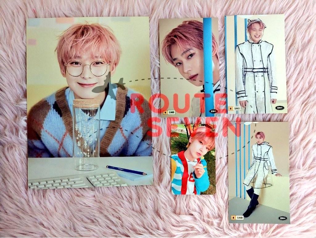 Enhypen seasons greetings 2022 sunoo set, Hobbies & Toys, Memorabilia