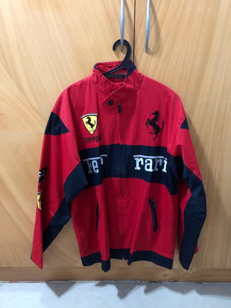 Ferrari Bomber Jacket, Men's Fashion, Coats, Jackets and Outerwear on ...