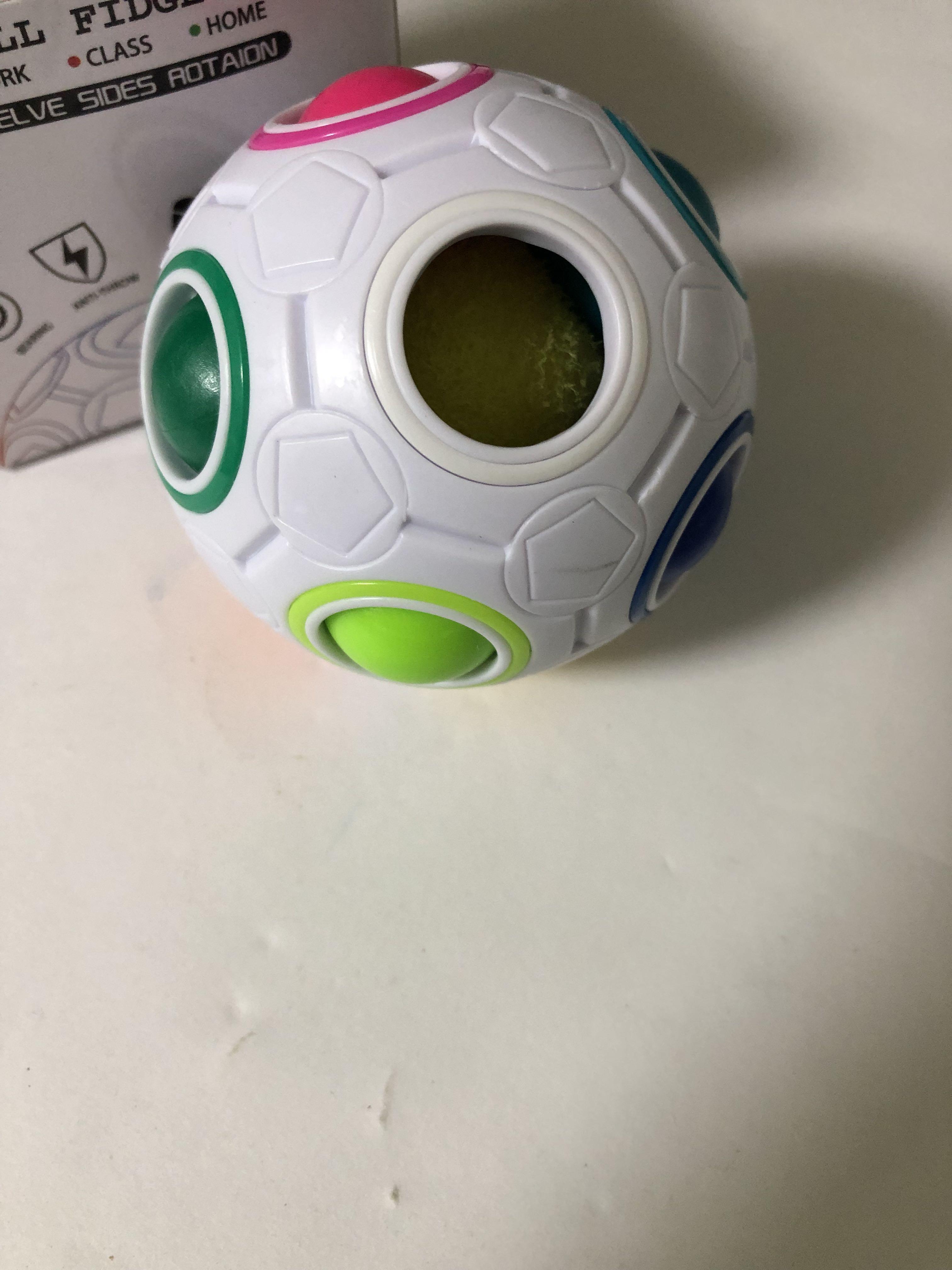 Football Fidget Cube (Twelve asides Rotation), Hobbies & Toys, Toys