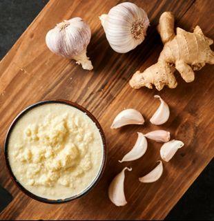 Fresh ginger garlic paste