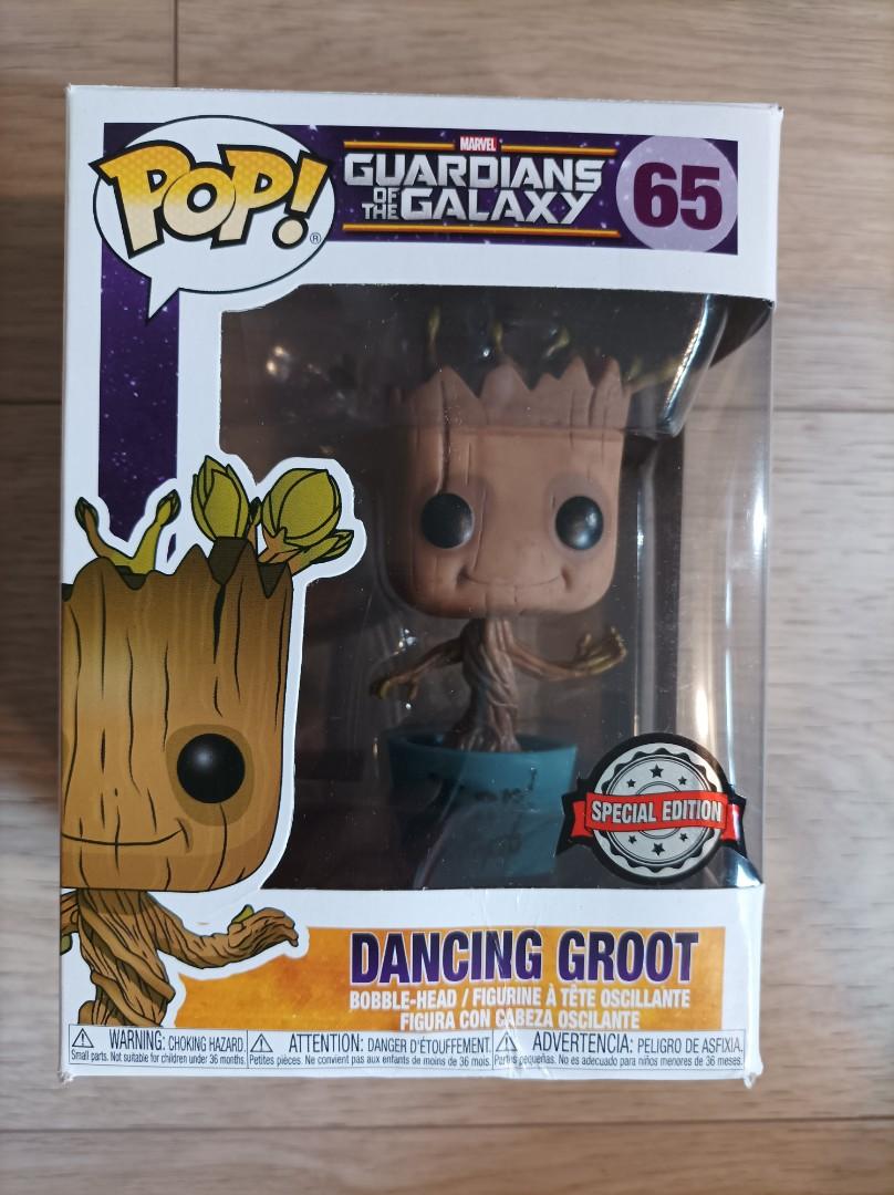 Funko Marvel: Dancing Groot Bobble Action Figure