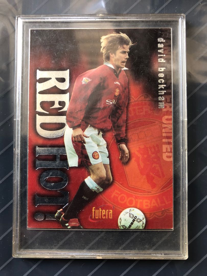 Limited Edition Futera Manchester United 1997 Red Hot David Beckham