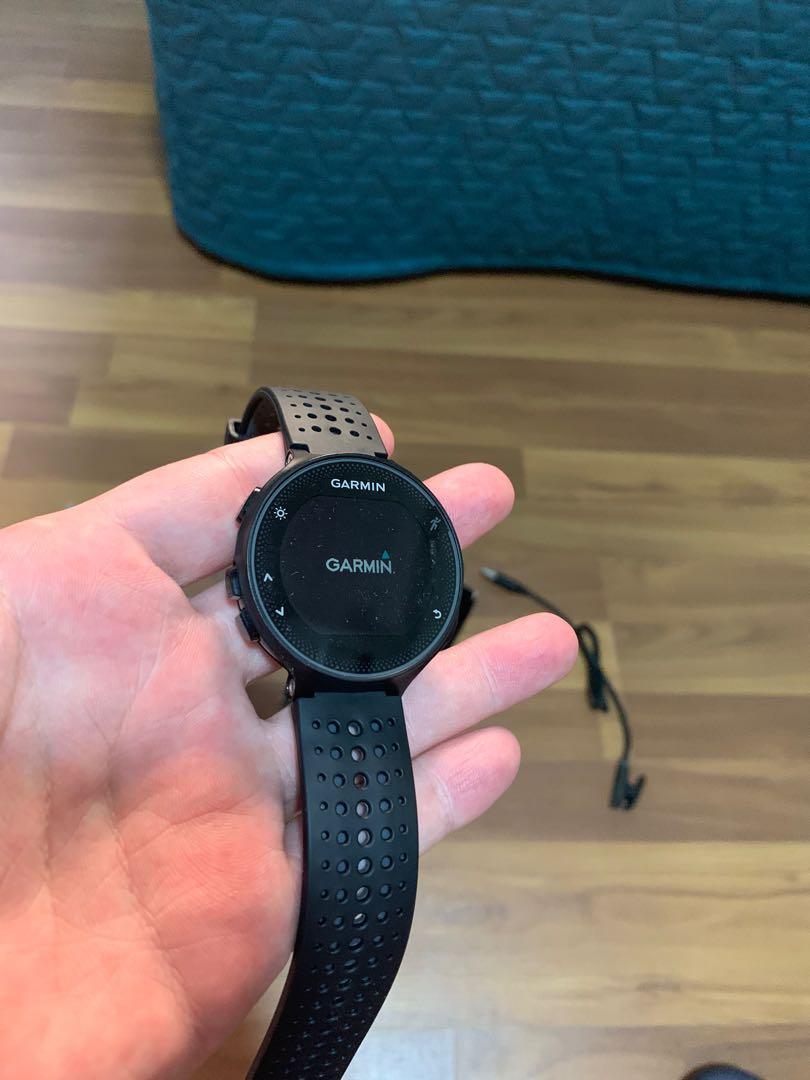 Garmin 235 hot sale factory reset