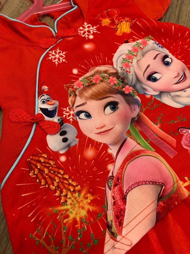 Elsa red dress cheap