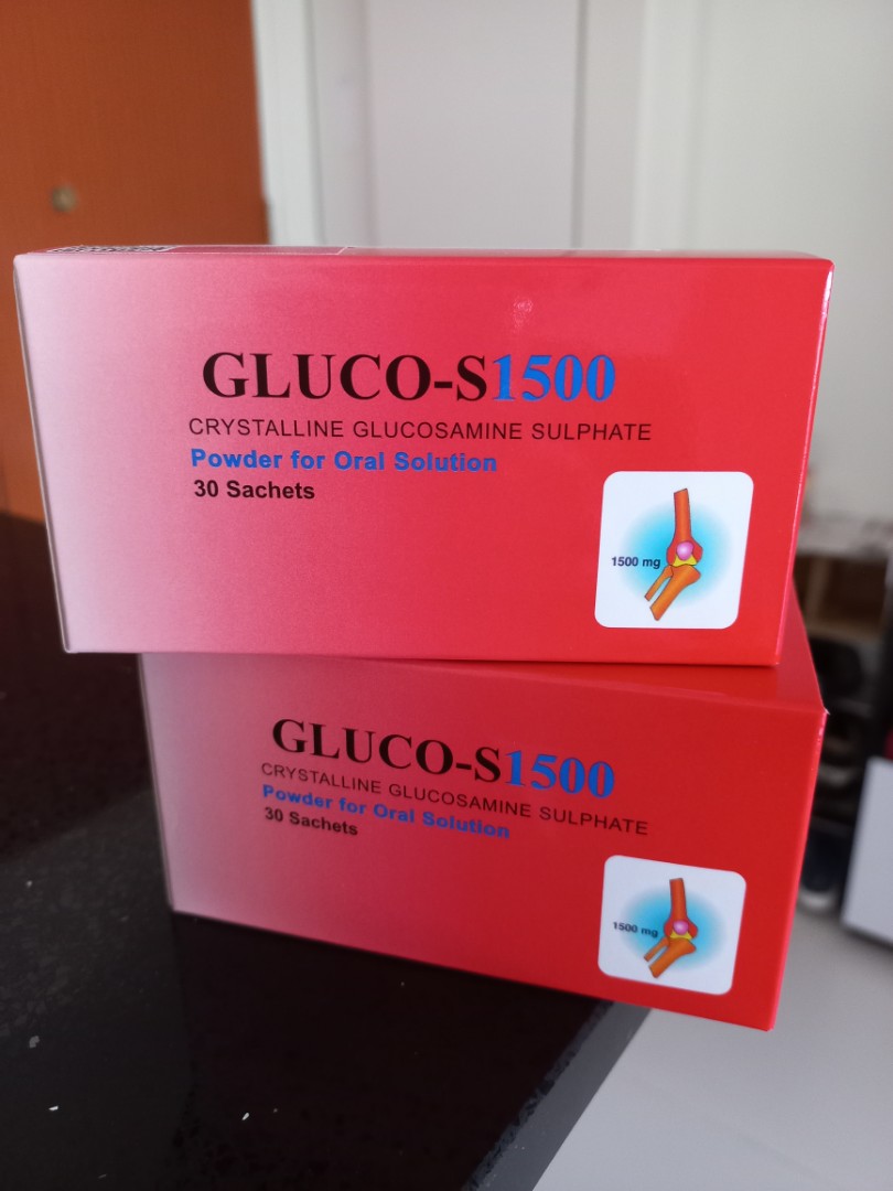 Glucosamine 1500 MG / Sachets, Health & Nutrition, Health Supplements