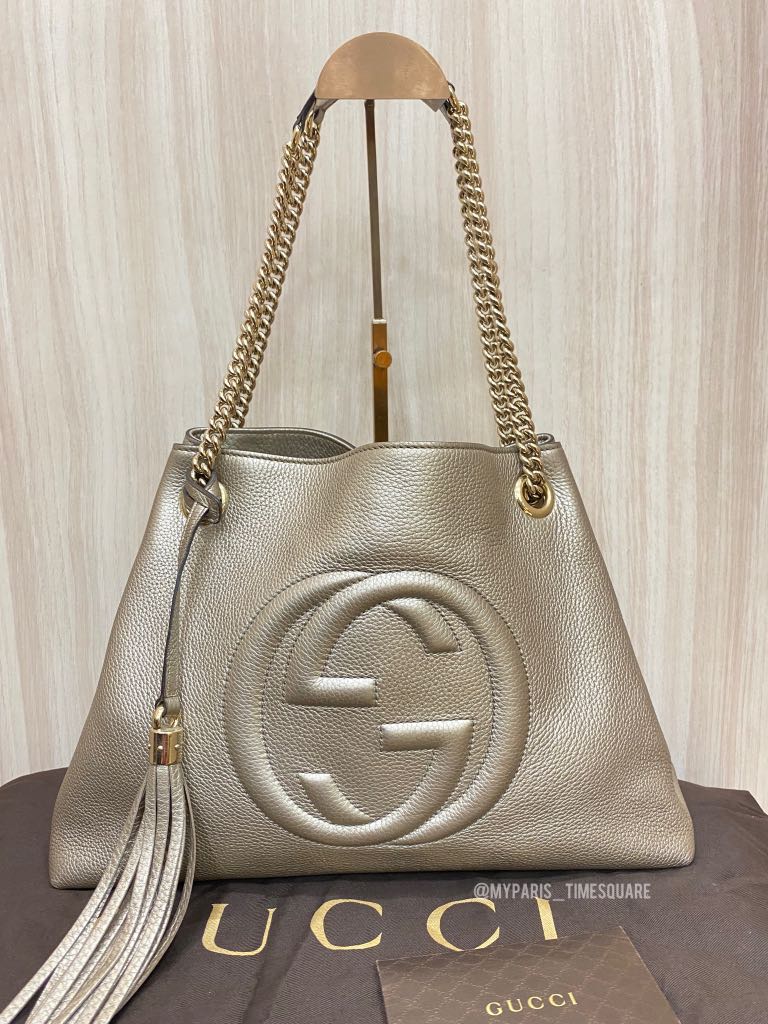 Gucci soho bag hot sale gold