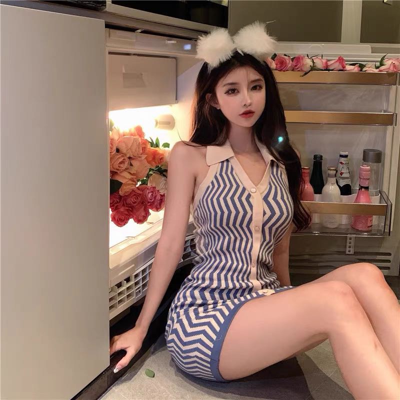 Girls wearing hot top dresses
