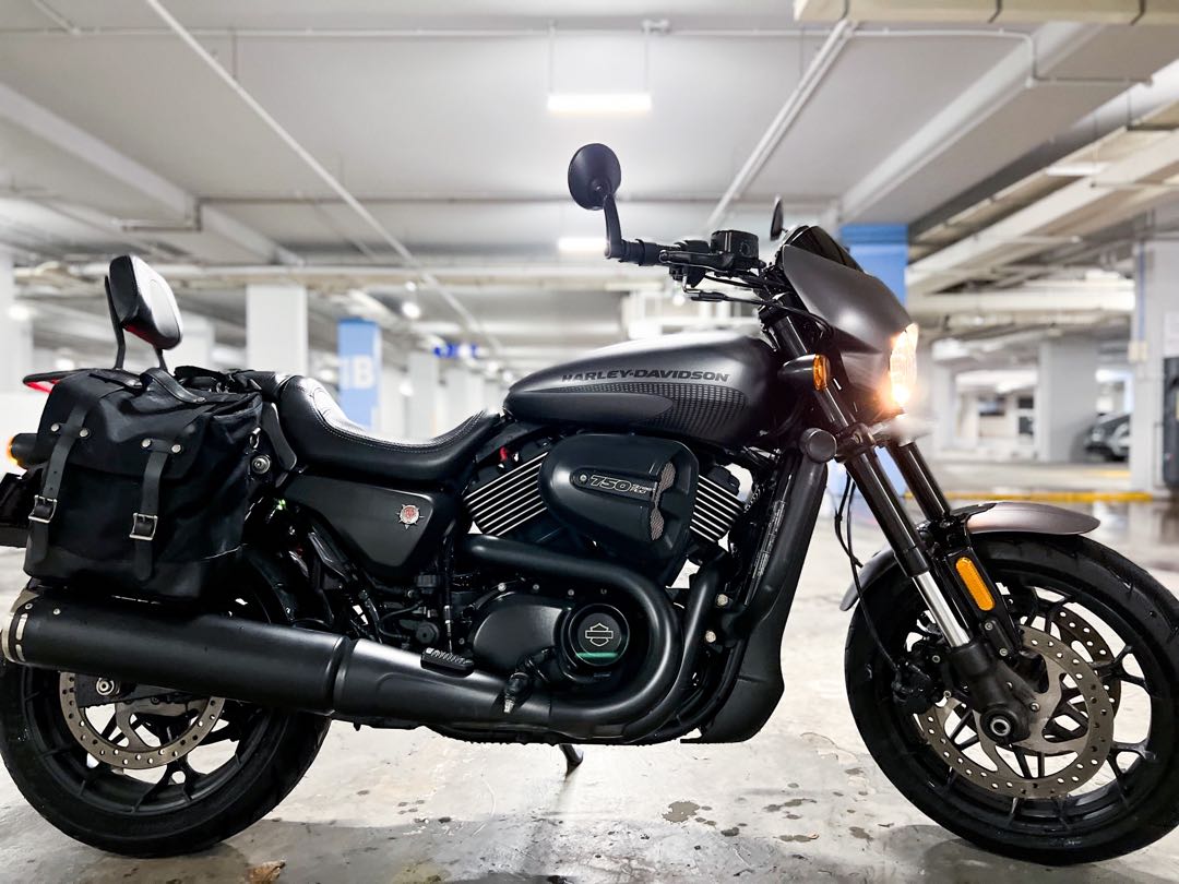 Used harley davidson hotsell street rod 750