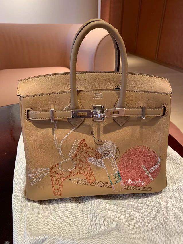 Hermes Birkin 25 in and out, 名牌, 手袋及銀包- Carousell