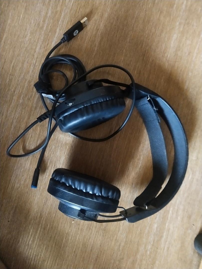 HP Gaming Headset / Headphone H360GS, Audio, Headphones \u0026 Headsets on  Carousell