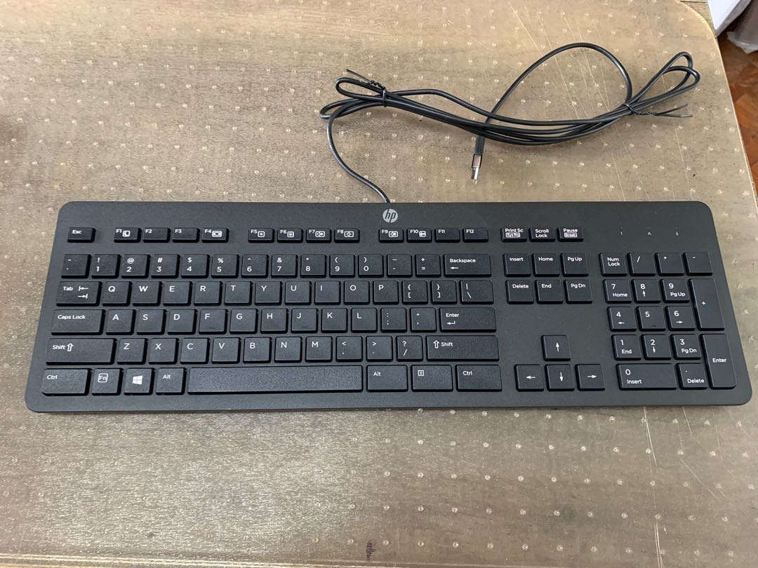 HP Original Full Size Keyboard USB w Soft Touch Keys, Computers & Tech