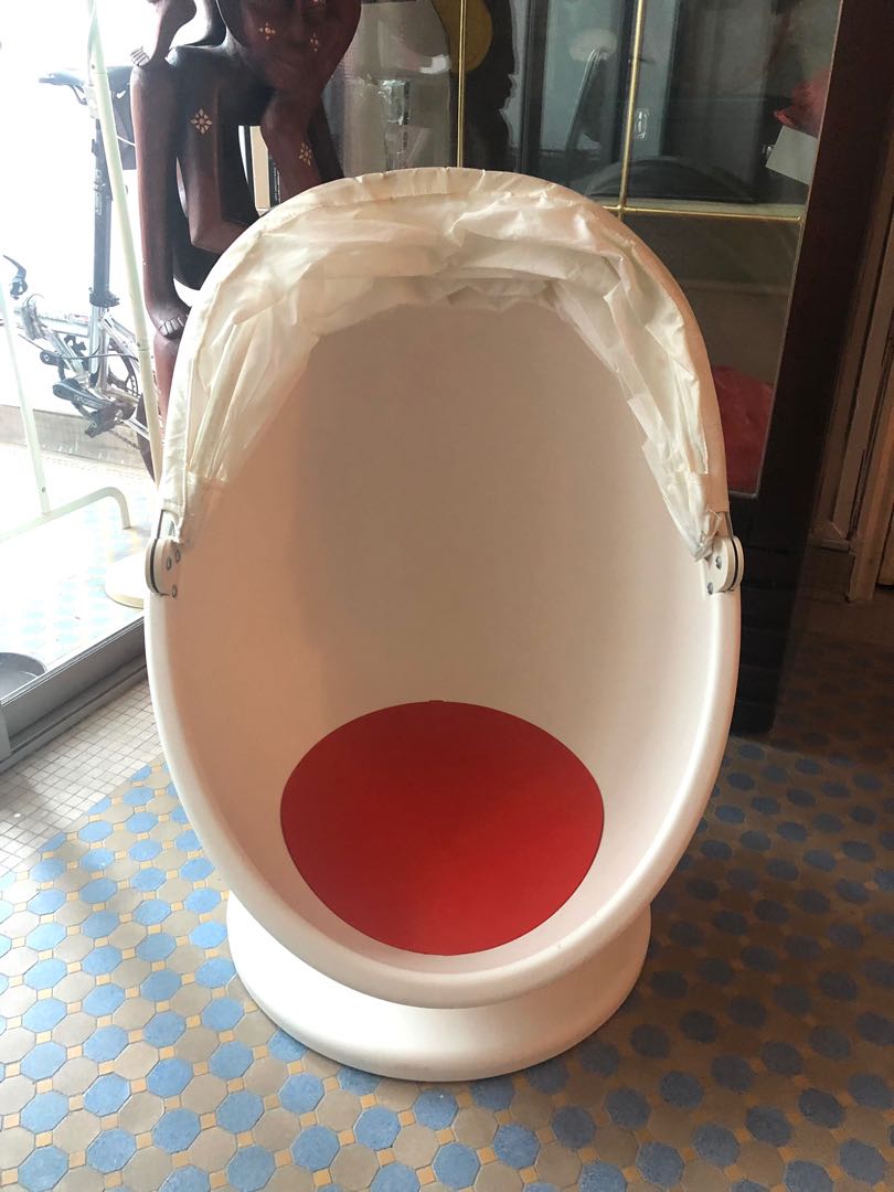 IKEA eggs children swivel chair, Furniture & Home Living, Furniture