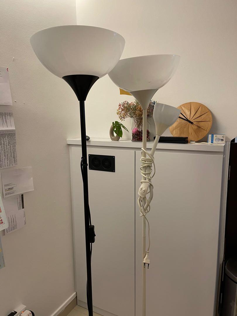 Ikea Floor Lamp stand light standing lamp, Furniture & Home Living