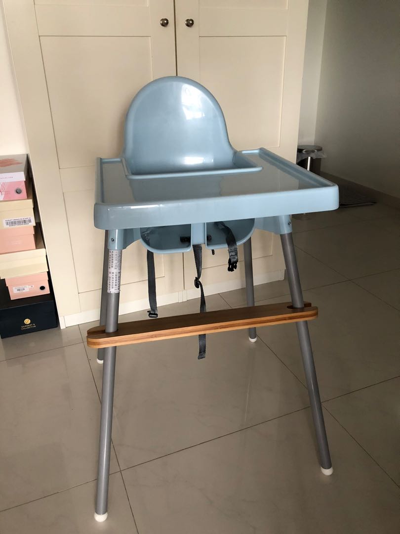Ikea High Chair with footrest, Babies & Kids, Nursing & Feeding, Baby