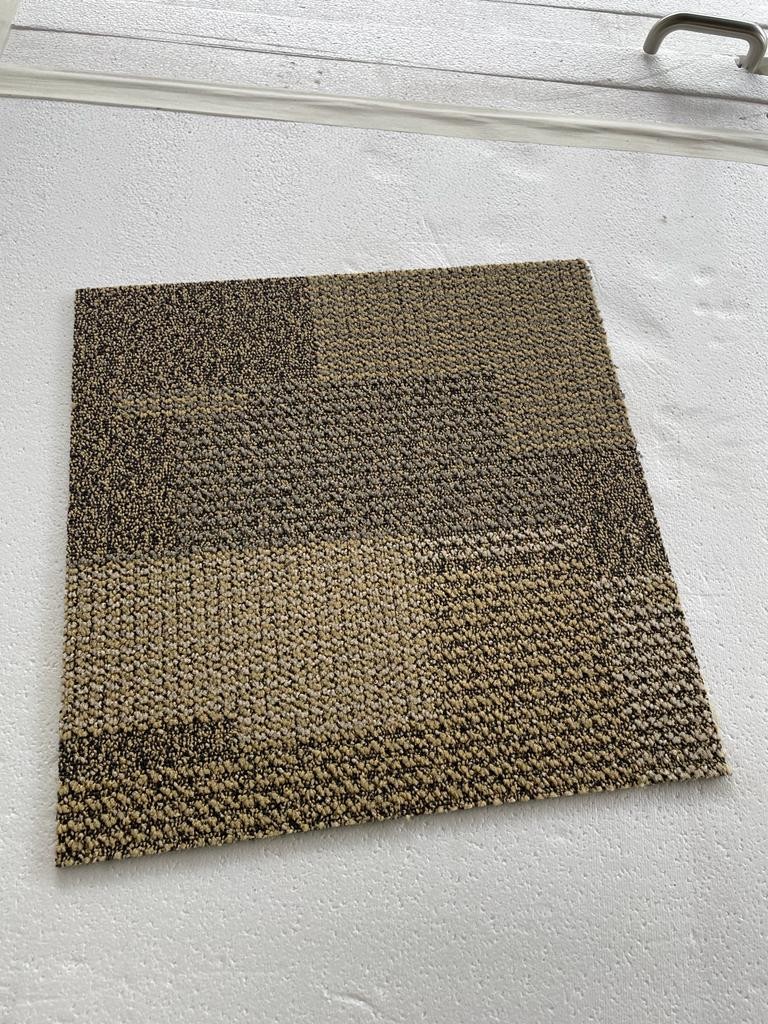 Interface Squares Carpet Tile 50cm 19.7"x 19.7" Construction 20/box 54