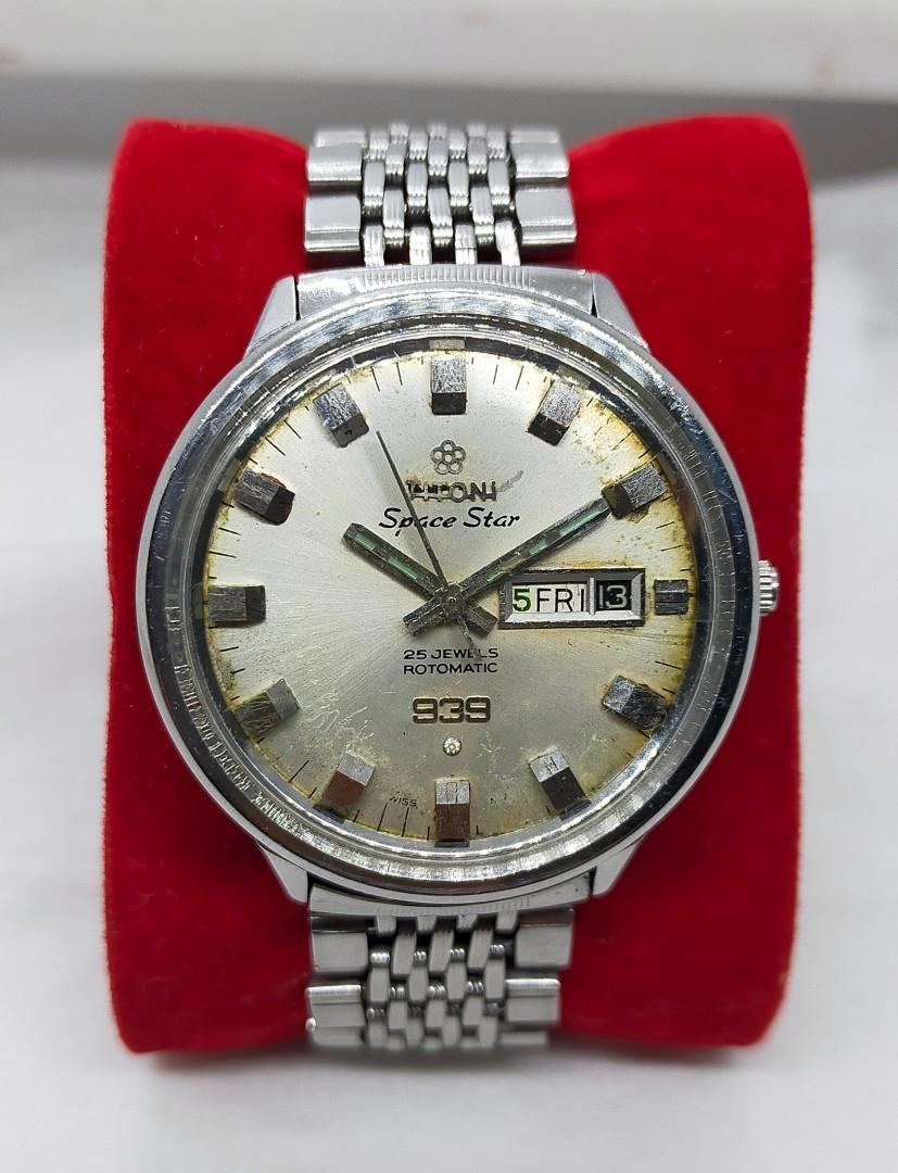 Jam Tangan Titoni Space Star 939 Automatic Swiss Vintage Top