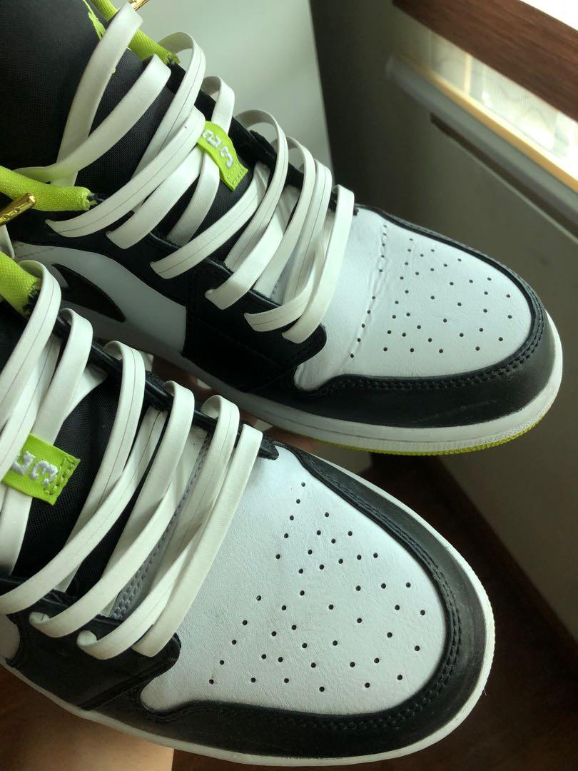 jordan 1 low cyber green stockx