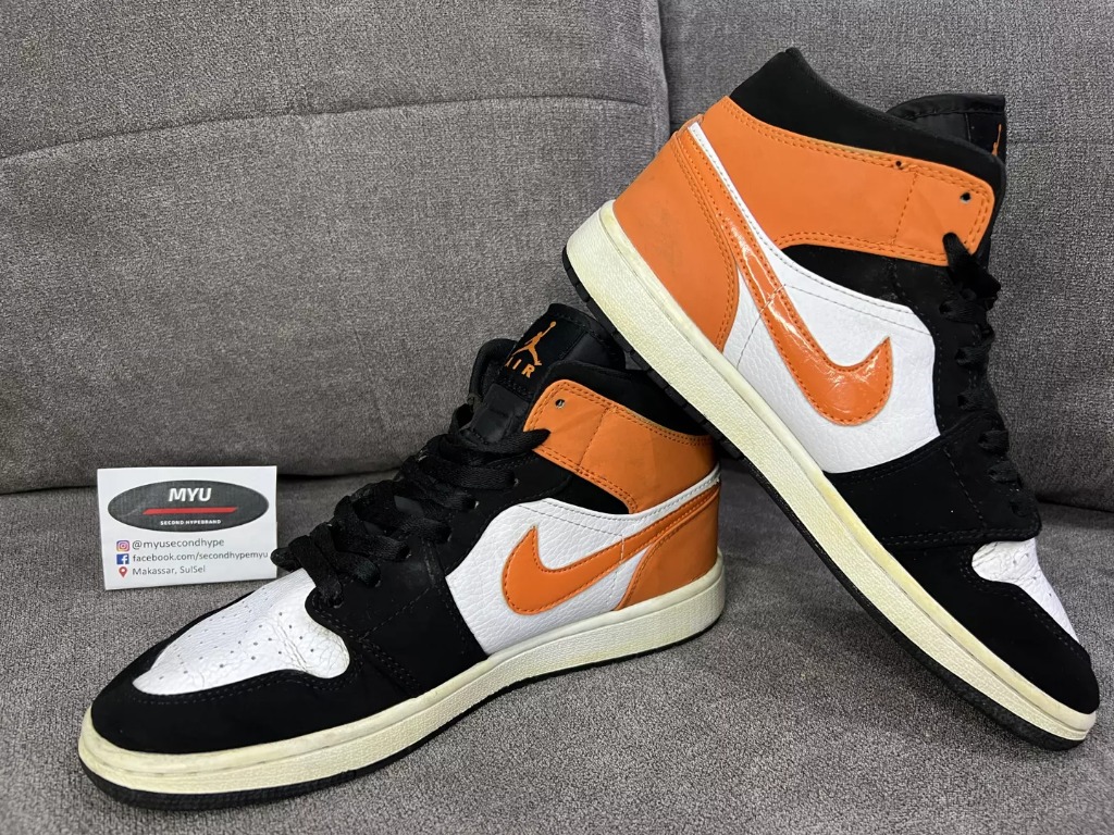 Nike air jordan 1 mid shattered clearance