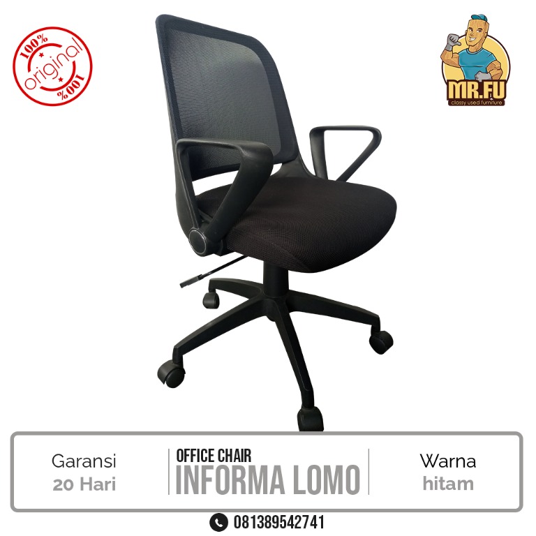 Lomo staff on sale chair black