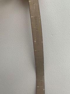 Leather belt