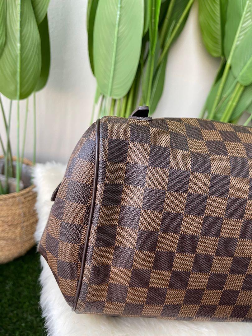 Louis Vuitton Rose Poudre Damier Ebene Canvas Daily Pouch Louis Vuitton