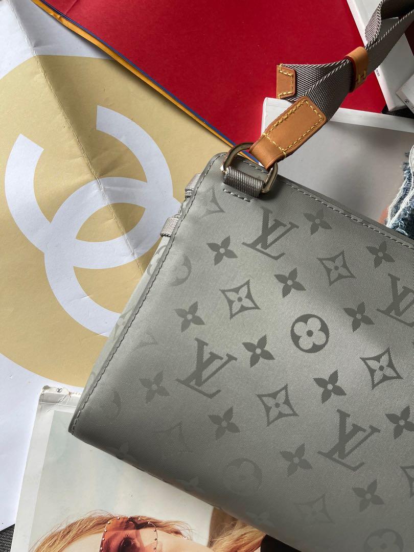 Bonhams : Louis Vuitton and Kim Jones Monogram Titanium Messenger